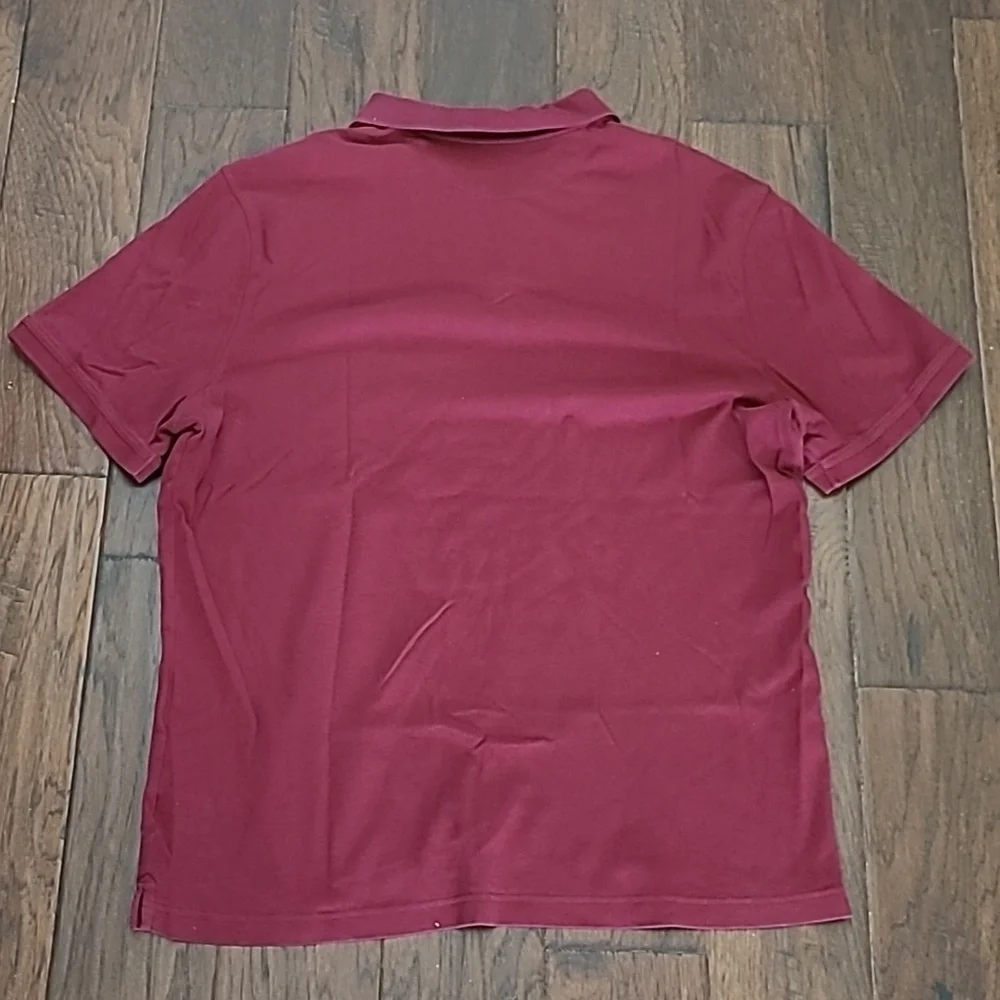 Banana Republic Men's Classic Dark Red Polo style shirt size XXL
